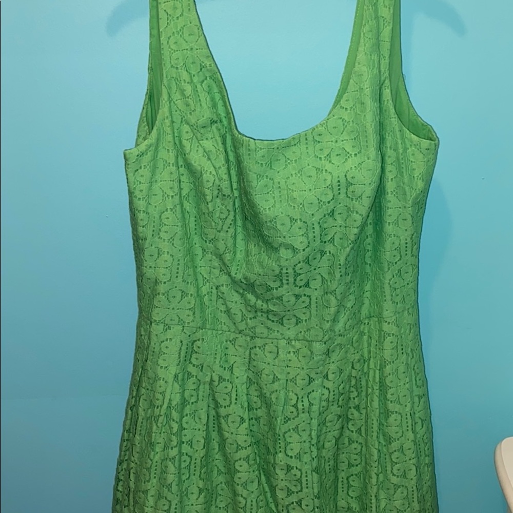Lilly Pulitzer Posey Green Daisy Lane Lace